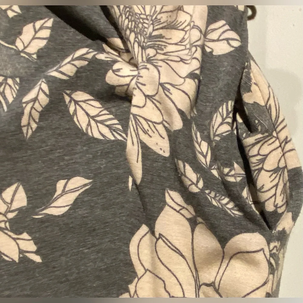 DownEast Floral Faux-Wrap Maxi Dress, size S - Picture 10 of 10